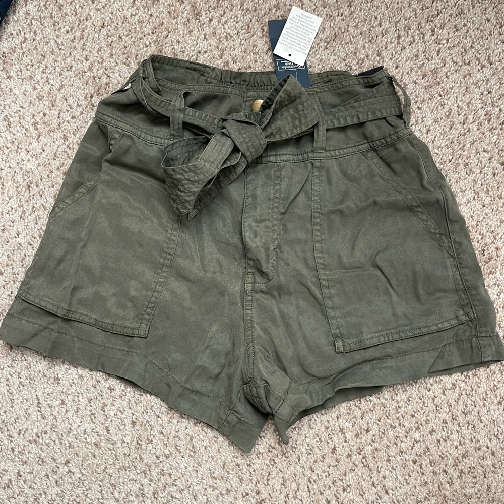 Abercrombie & Fitch Olive Shorts